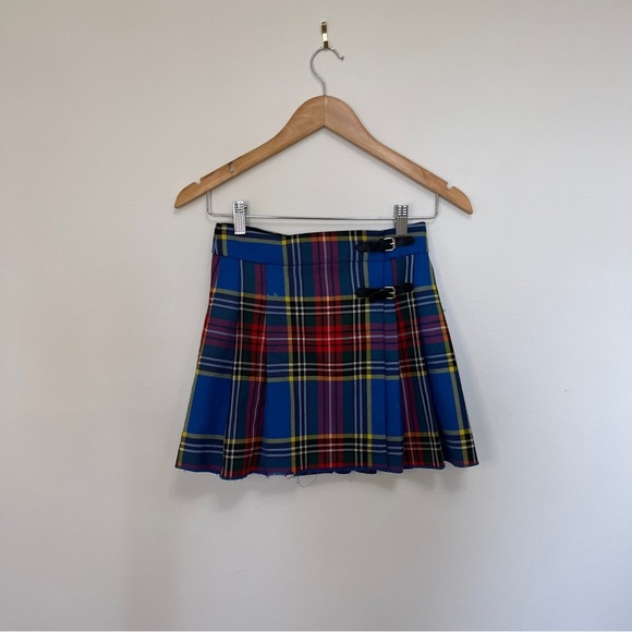 Bonpoint Other - Bonpoint Tartan Wool Skirt with Buckles Size Girls 10